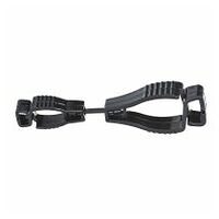 Clip per guanti senza metallo (Pk40) Black R