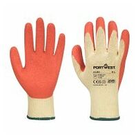 Rukavice Grip - latex Orange L R