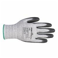 Grip 13 PU Diamond Strickhandschuh (PK12) Grau/Schwarz L