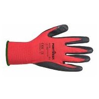 Guanto di lattice Flex Grip Red/Black L R