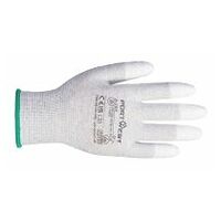 Antistatische PU Vingertop-Handschoen Grey L R