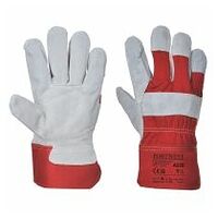 Premium Chrome Rigger Handschoen Red L R