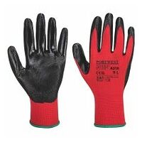 Flexo Grip Nitril Handschoen Red/Black L R