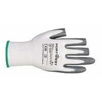 Grip 13 Nitril 3 vingerloze Handschoen (Pk12) White/Grey L R