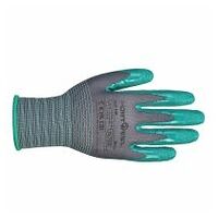 Grip 15 Nitril Gekreukte handschoen (Pk12) Grey/Green L R