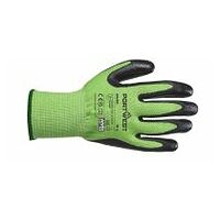 GROEN Snijbestendig, Nitril coating Green/Black L R