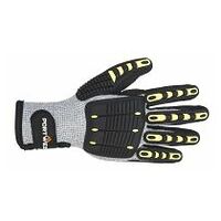 Anti Impact Snijbestendige Gevoerde Handschoen Grey/Black L R