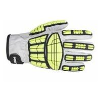 Impact Pro Cut Stoss-Schutz-Handschuh Grau 4XL