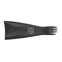 Erős Latex kesztyű 600mm Black XL R