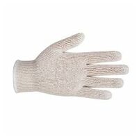 Guantes de punto (288 pares) White L R