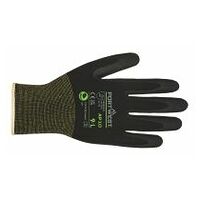 Guanto Eco NPR15 in schiuma di nitrile dI bambù ( Pk12) Black L R