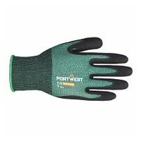 SG Cut B18 Eco Guanto in nitrile (Pk12) Green/Black L R