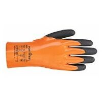 Grip 15 nitril kesztyű Orange/Black M R