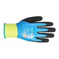 Aqua Pro skærefast handske Blue/Black L R