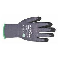 Dermiflex Aqua Handske Grey/Black L R