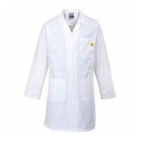 Antistatická ESD Smock White L