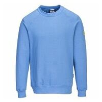 Antistatisches ESD-Sweatshirt Hamilton Blau L