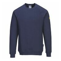 Antistatisches ESD-Sweatshirt Marine L