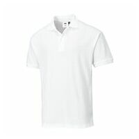 Tricou Polo Naples White L R