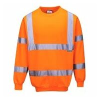 Hi-vis sweatshirt Orange 4XL R