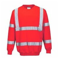 Hi-vis sweatshirt Red L R