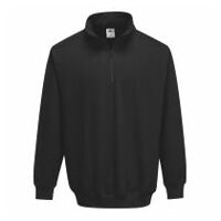 Sorrento Sweatshirt mit Reißverschluss Schwarz L