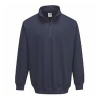 Sorrento Sweatshirt mit Reißverschluss Marine L