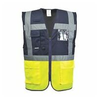 Gilet Executive Paris Hi-Vis bicolore Yellow/Navy L R