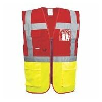 Gilet Executive Paris Hi-Vis bicolore Yellow/Red L E