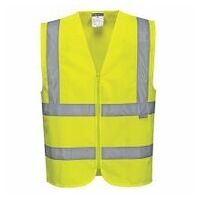 Bandă Hi-Vis și vestă cu bretele Yellow M R