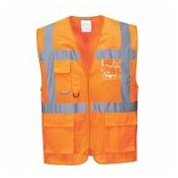 Vesta Athens Hi-Vis Mesh Executive Vest Orange L R