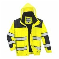 Jacheta Bomber Hi-Vis Classic Yellow/Black 4XL R