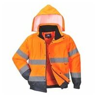 Warnschutz 2-in-1-Pilotjacke Orange 4XL