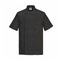 Veste cuisine Kent Manches Courtes Black 4XL R