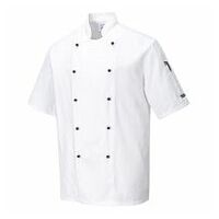 Veste cuisine Kent Manches Courtes White L R