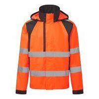 WX2 Wco hi-vis vandtæt skal jakke Orange/Black L R