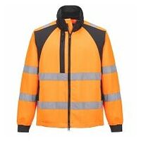 WX2 Eco Warnschutz Arbeitsjacke Orange/Schwarz 4XL