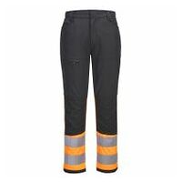 WX2 - Leichte Warnschutz Service Bundhose Klasse 1 Orange/Schwarz 28