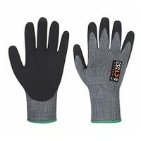 CT200 AHR13 Nitril Schuim Snijbestendige Handschoen Grey/Black L R