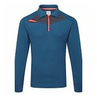 DX4 Polo Shirt L/S Metro Blue XXL R