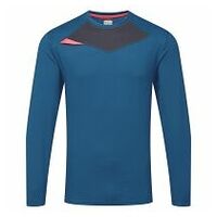 DX4 T-Shirt L/S Metro Blau L