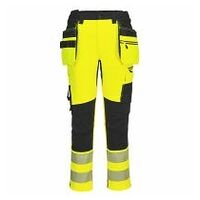 DX4 Warnschutz Handwerker Bundhose Gelb/Schwarz 28