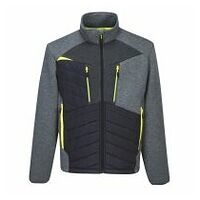 DX4 Hybrid-Steppjacke Metallgrau L