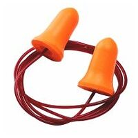 Dopuri de urechi cu fir din spumă PU Bell Comfort (200 perechi) Orange R