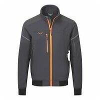 EV4 Softshell-Piloten-Jacke (3L) Metallgrau L