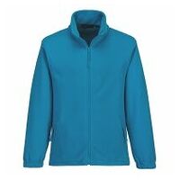 Herren Aran Fleecejacke Aqua L