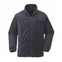 Herren Aran Fleecejacke Marine 4XL