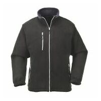 City Fleece Black L R