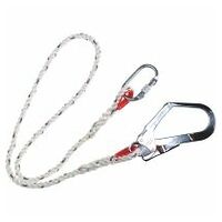 Enkelt Lanyard White R