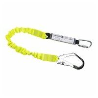 Enkelt elastisk lanyard med falddæmper Yellow R